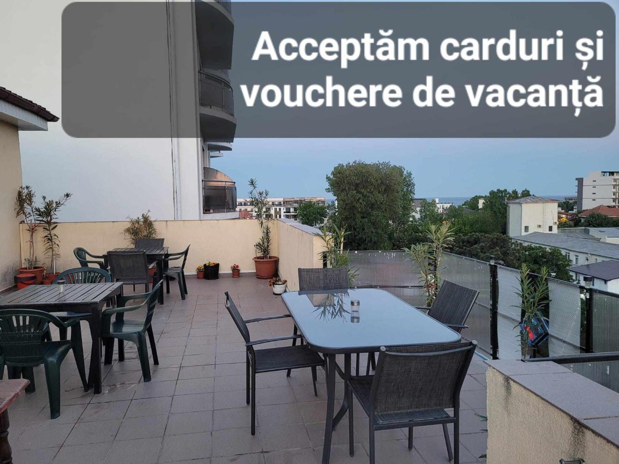 Cazare Eforie Nord, Plaja Acapulco, Garsoniere Four Studios, Bucatarie Comuna, Baie Proprie, Etaj 4, Fara Lift Eksteriør billede